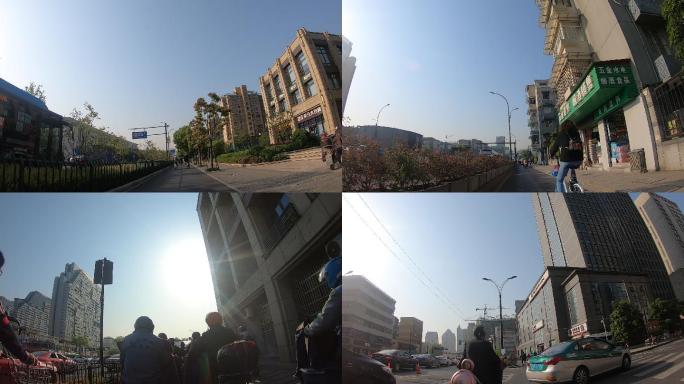 杭州市内移动延时早晨GoPro1080p