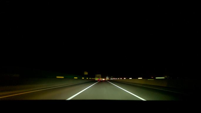 【4K可商用原创】高速公路穿梭城市开车