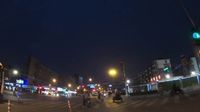 杭州夜晚移动延时4k超广角GoPro