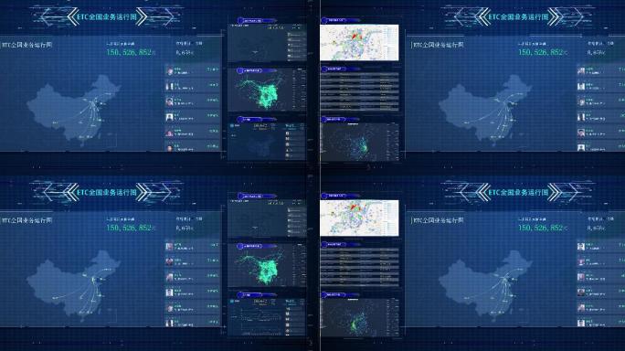 ETC全国业务运行图