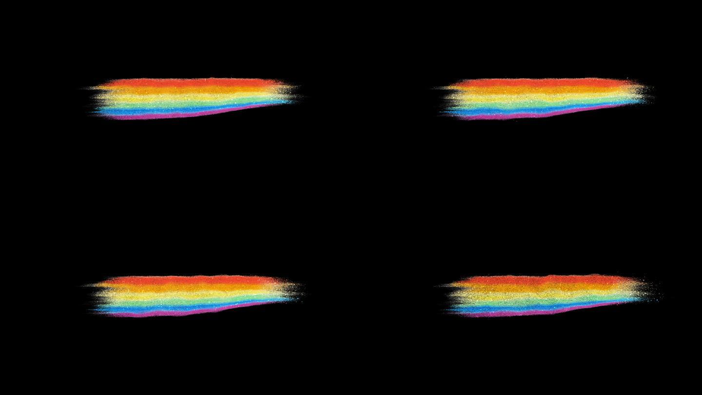 彩虹-alpha透明通道
