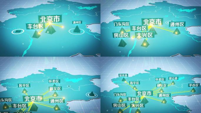 （视频素材）北京市地图-17