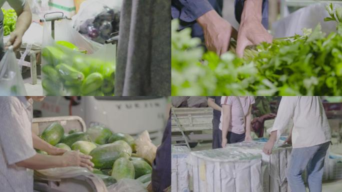 蔬菜批发市场(4k)