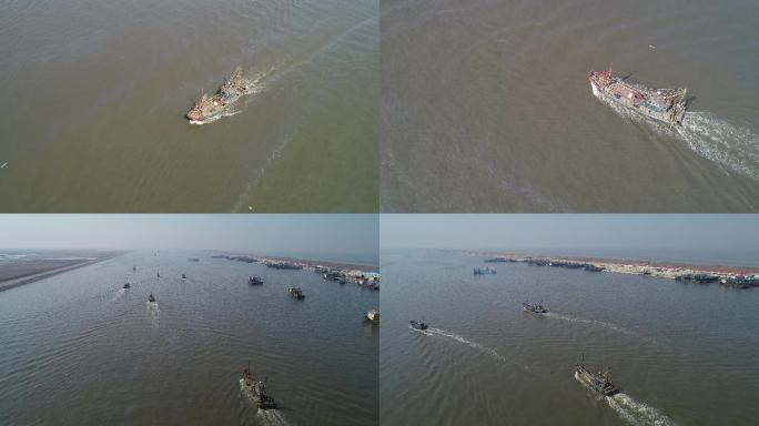 中国渔船出海
