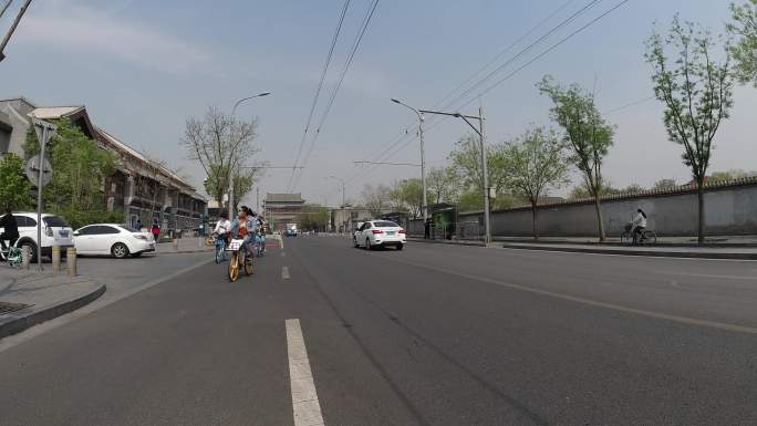 4k北京中轴路延时摄影防疫期间