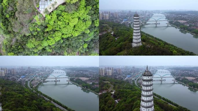 4A旅游景区三元塔-可商用