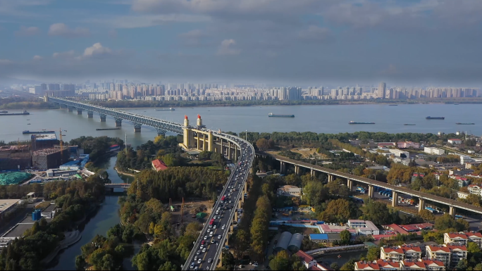 南京长江大桥(4k)