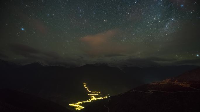 梅里雪山星空