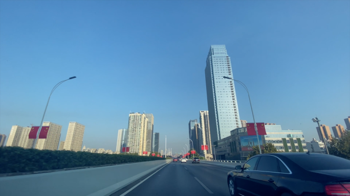 2019国庆节武汉大道，武汉长江二桥
