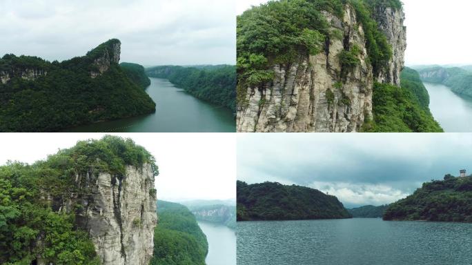 贵州云贵高原山川河流航拍