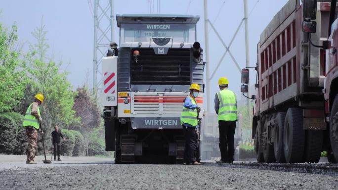 道路刨铣车刨铣车刨铣效果刨铣路