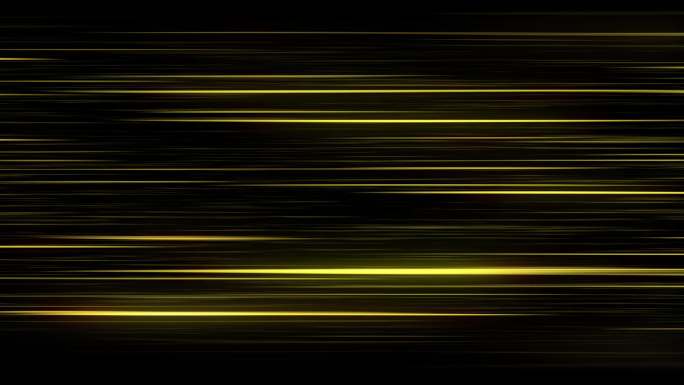 4K金色光线线条流线时光穿梭（循环）