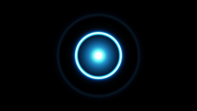 4K蓝色光点扩散定位坐标按钮（通道循环）