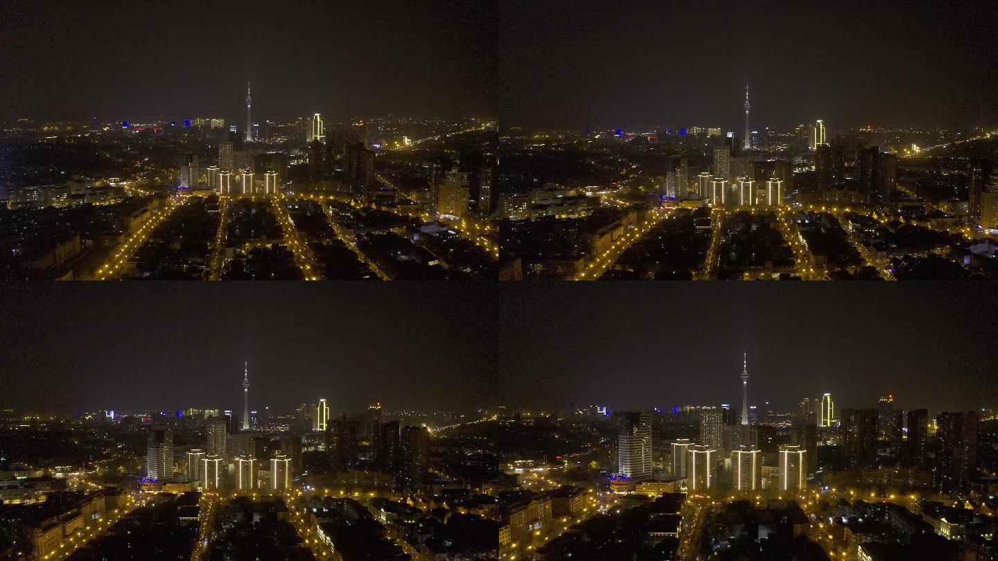 4K-原素材-天津夜景