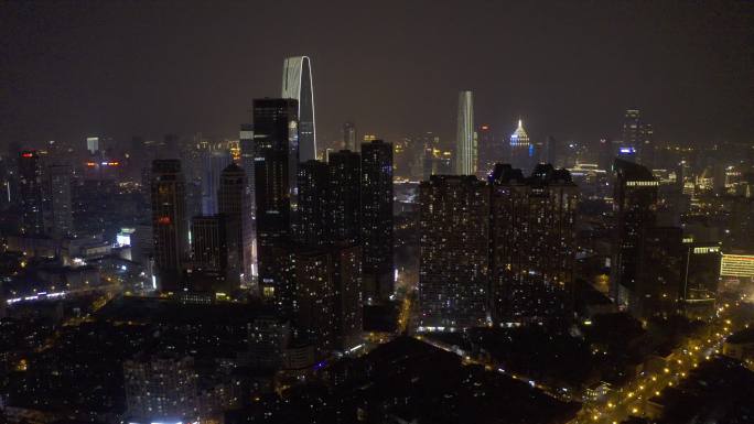 4K-原素材-天津夜景