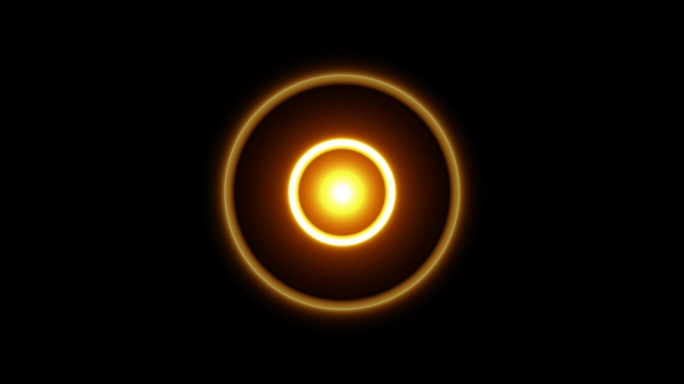 4K金色光点扩散坐标定位按钮（循环通道）