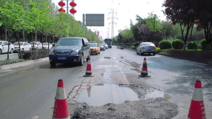 道路围挡围挡维修道路维修路面处理