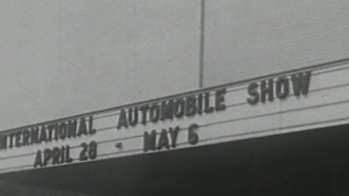 20世纪50年代国际车展