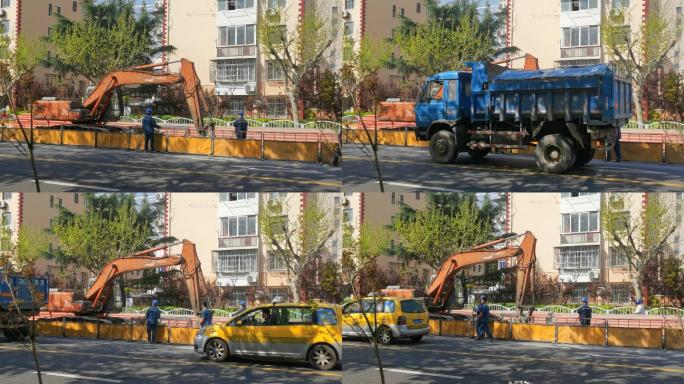 4k道路施工住建局施工