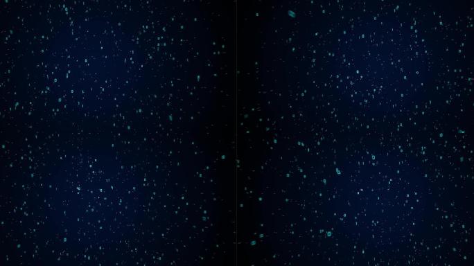 BG-数据流粒子星空科技蓝背景2K