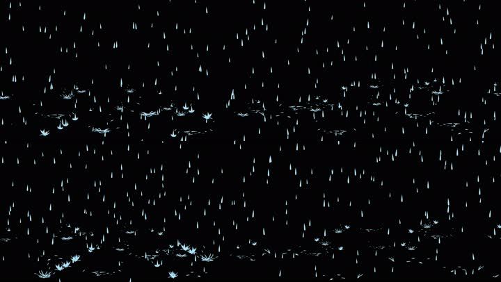 卡通下雨 3840x2160 高清视频素材下载 编号 影视包装 Vj师网www Vjshi Com