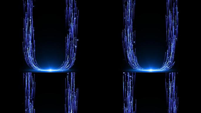 U型梦幻粒子背景03