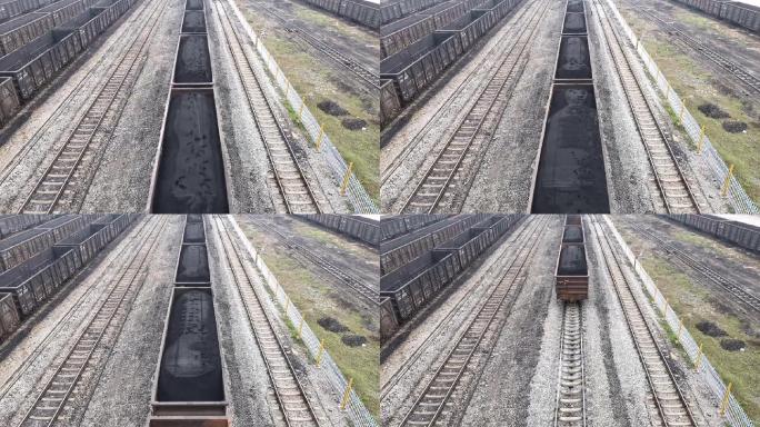 火车煤炭运输延时铁路运输货物运输