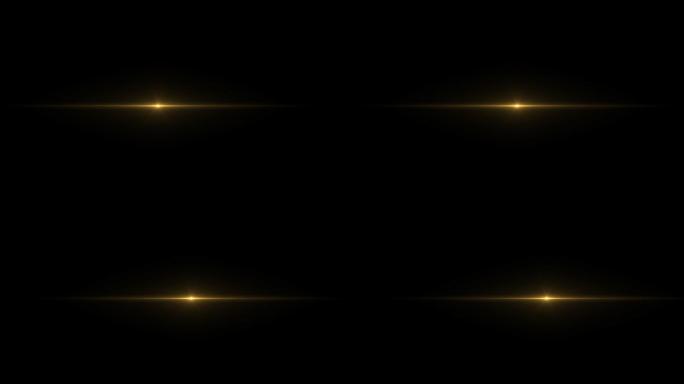 4K金色光效-alpha透明通道