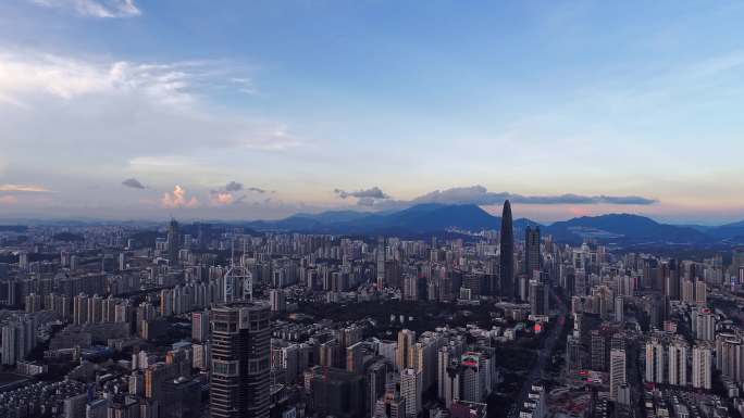 4k福田夜景华强北