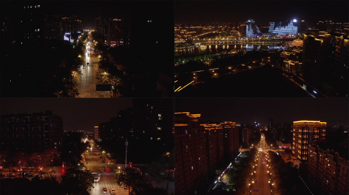 【4K】城市夜景空镜