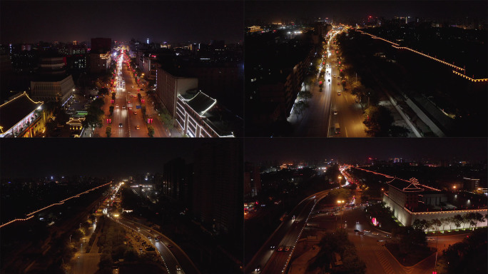 【4K】西安城墙夜景