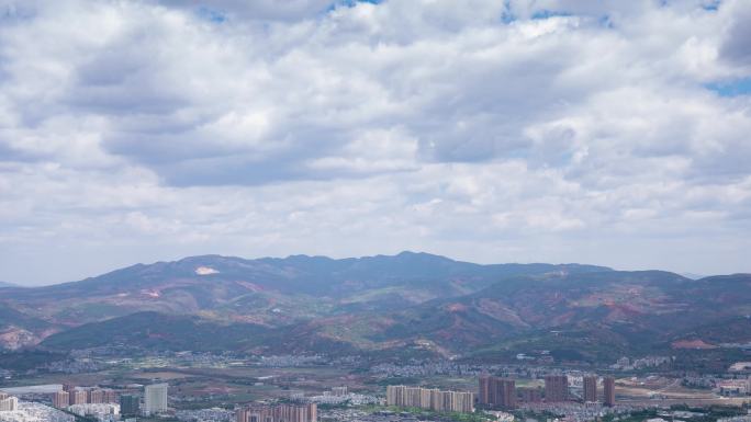 4K超清城市延时摄影（云南富民县）