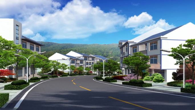 现代城市街道