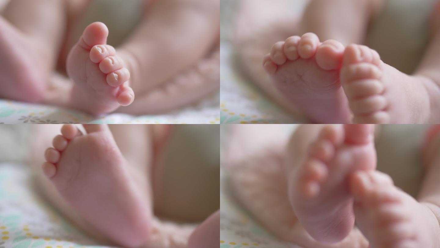 婴儿的小赤脚