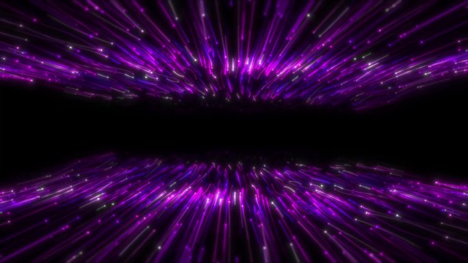 3745 4K大气紫色粒子光流背景