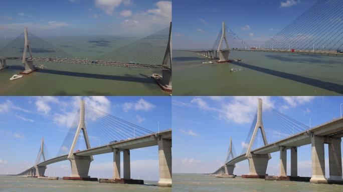 「4K原创视频」东海大桥航拍