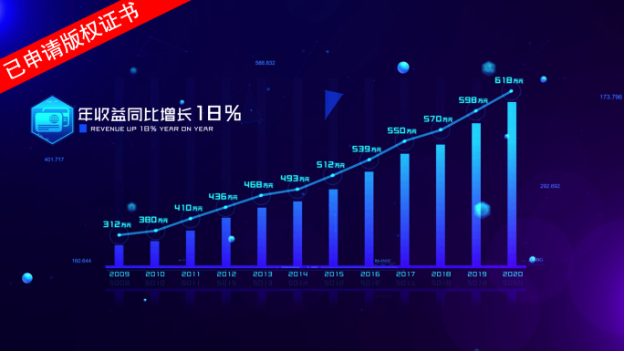 科技互联网大数据AE模板【4】