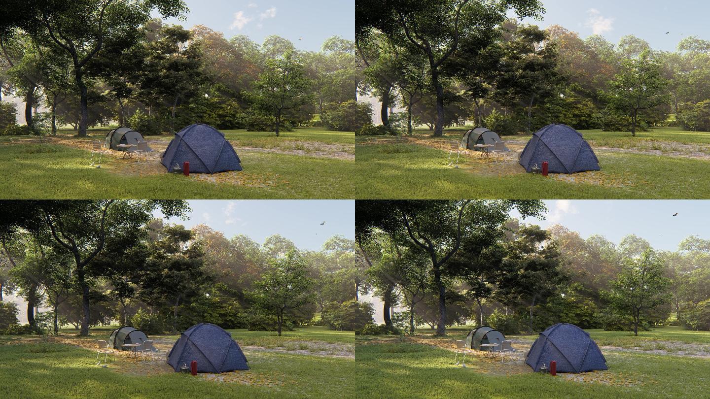 2K公园户外帐篷露营