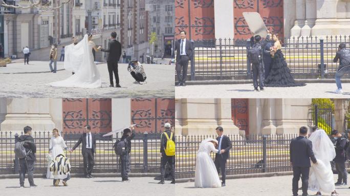 4K摄影师拍婚纱照