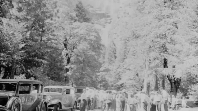 30年代约塞米蒂国家公园美国西部