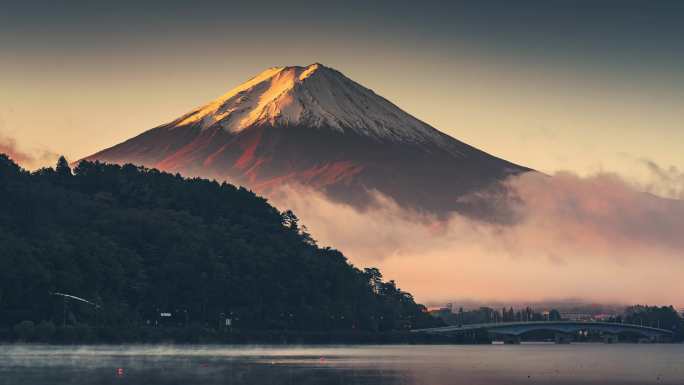 日本富士山8K素材