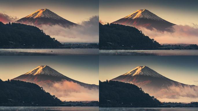 日本富士山8K素材