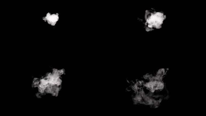 大气唯美的环境烟雾效果（带有通道）