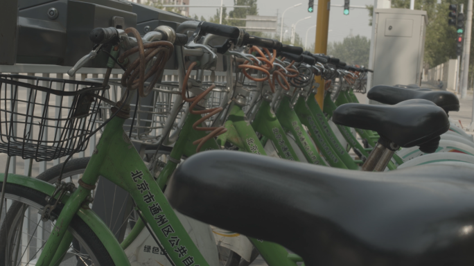 【原创】4K共享单车绿色出行自行车原声