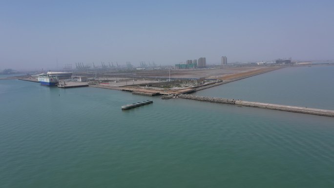 4K-原素材-天津东疆建设开发公园