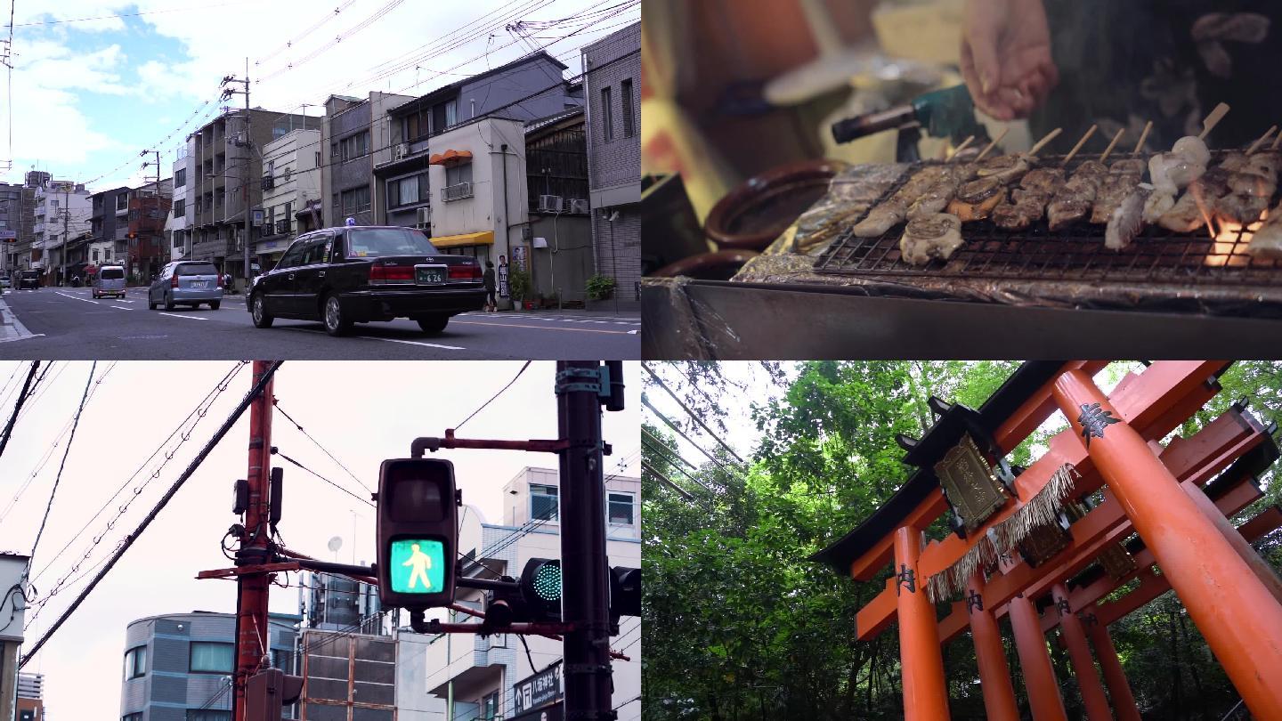 日本东京大阪街道景点空镜