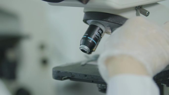 显微镜生物制药研发病毒检测（4k原创）