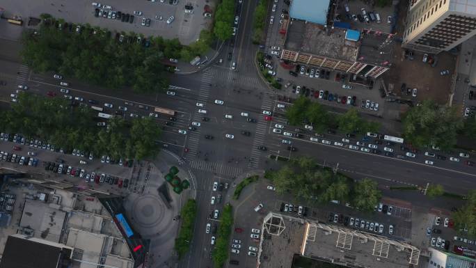 4K-原素材-廊坊市裕华路于广阳道