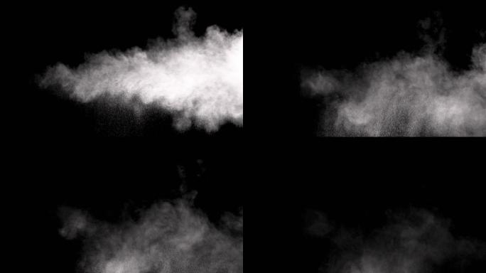 薄雾烟雾效果模板（带有通道）