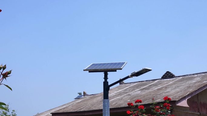 4K清洁能源太阳能LED路灯